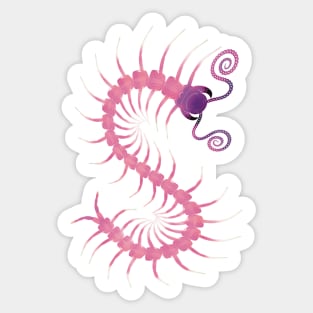 Gummy Candy Centipede Sticker